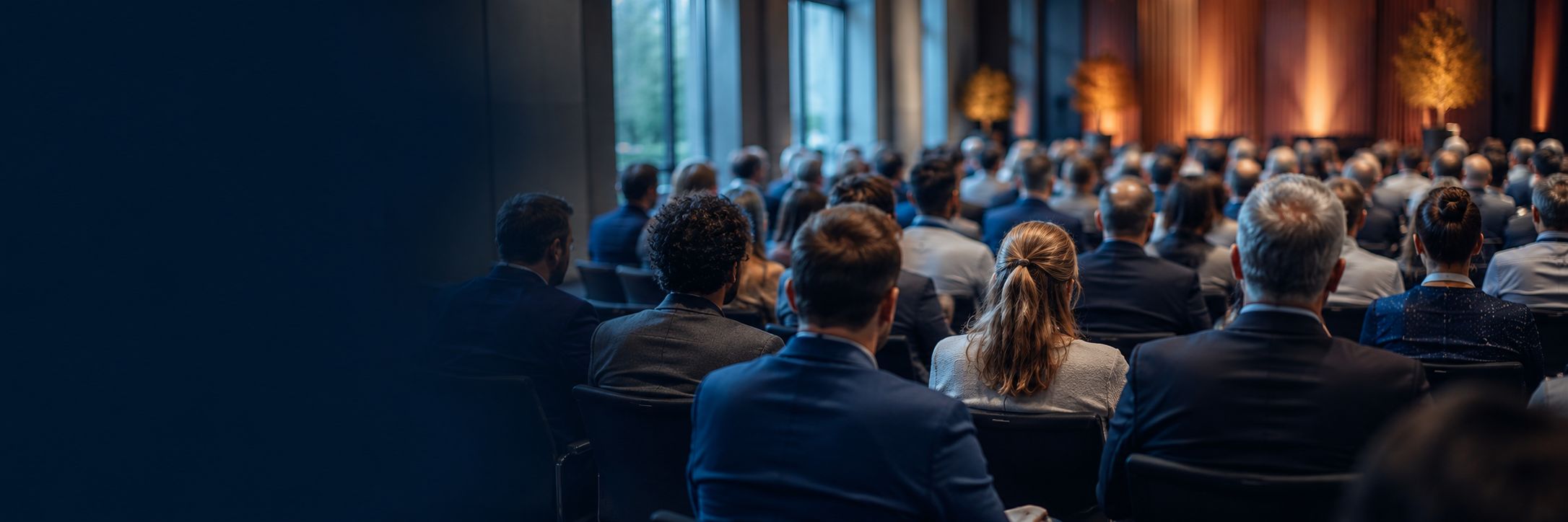 Salle de conférence, public attentif